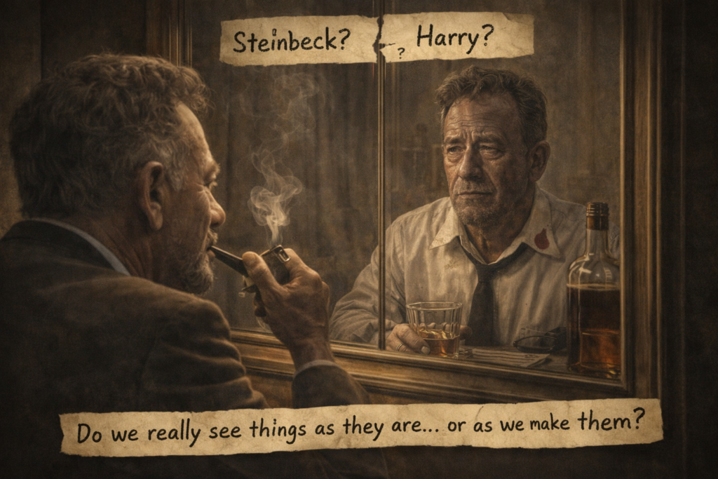 스타인벡 시카고 호텔방 쓸쓸한 해리