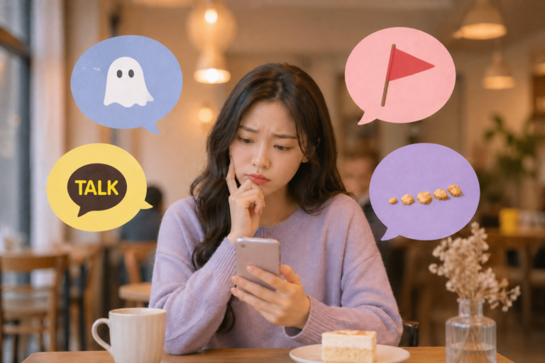 ghosting 뜻 연애 영어 표현 상황 이미지