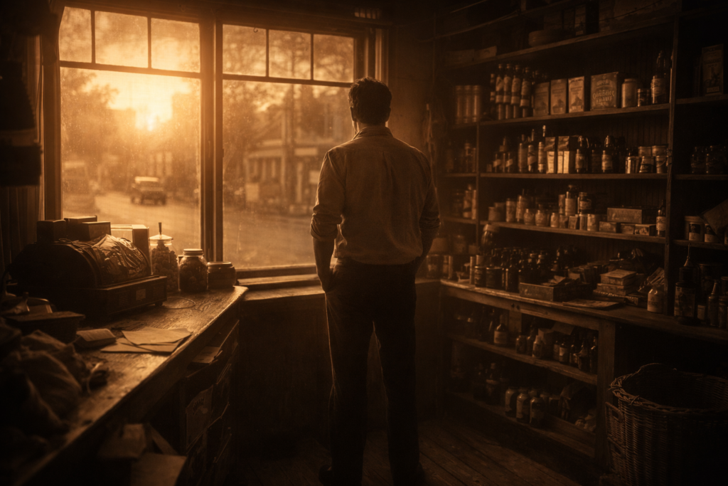 불만의 겨울 이선 홀리 잡화점 실존적 공허