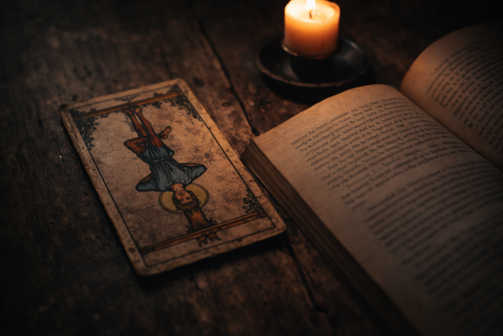 불만의 겨울 영어표현 — The Hanged Man 타로 카드와 이선의 자기합리화